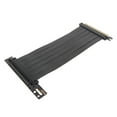 PCIE 3.0 X16 Riser Cable High Speed Flexible 90 Degree Extender Card