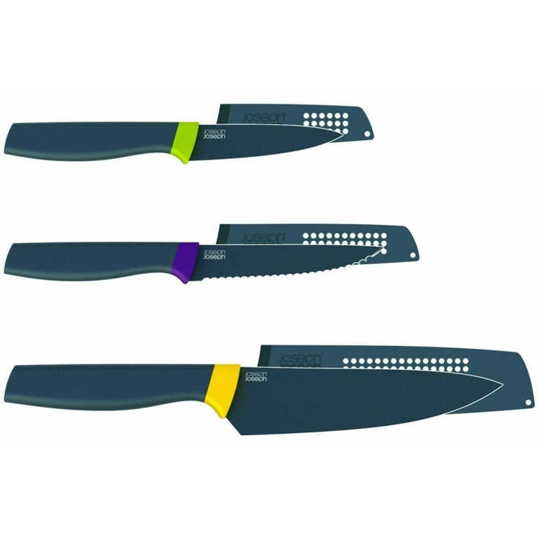 Joseph Joseph 3-Piece Elevate Knife Set with Ergonomic handles. Kitche —  CHIMIYA