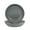 Gray, variant on 10 Strawberry Street Double Line 9.5"/36 oz Round Dinner Bowl, Set of 2, Matte Black