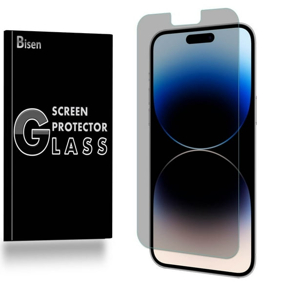 Fit For iPhone 14 Pro Max [BISEN] Privacy Anti-Spy Tempered Glass Screen Protector, Anti-Scratch, Anti-Shock, Shatterproof