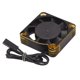 thumbnail image 3 of 2024 RC Car Motor Cooling Fan Universal 40x40mm 15000RPM RC ESC Heatsink Fan for AXIAL for Traxxas for HSP for Redcat for HPI DC 5?9V Gold, 3 of 3