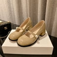 thumbnail image 4 of YOWMNS Women's Platform Mary Janes - Chic and Comfortable Shoes, 4 of 5