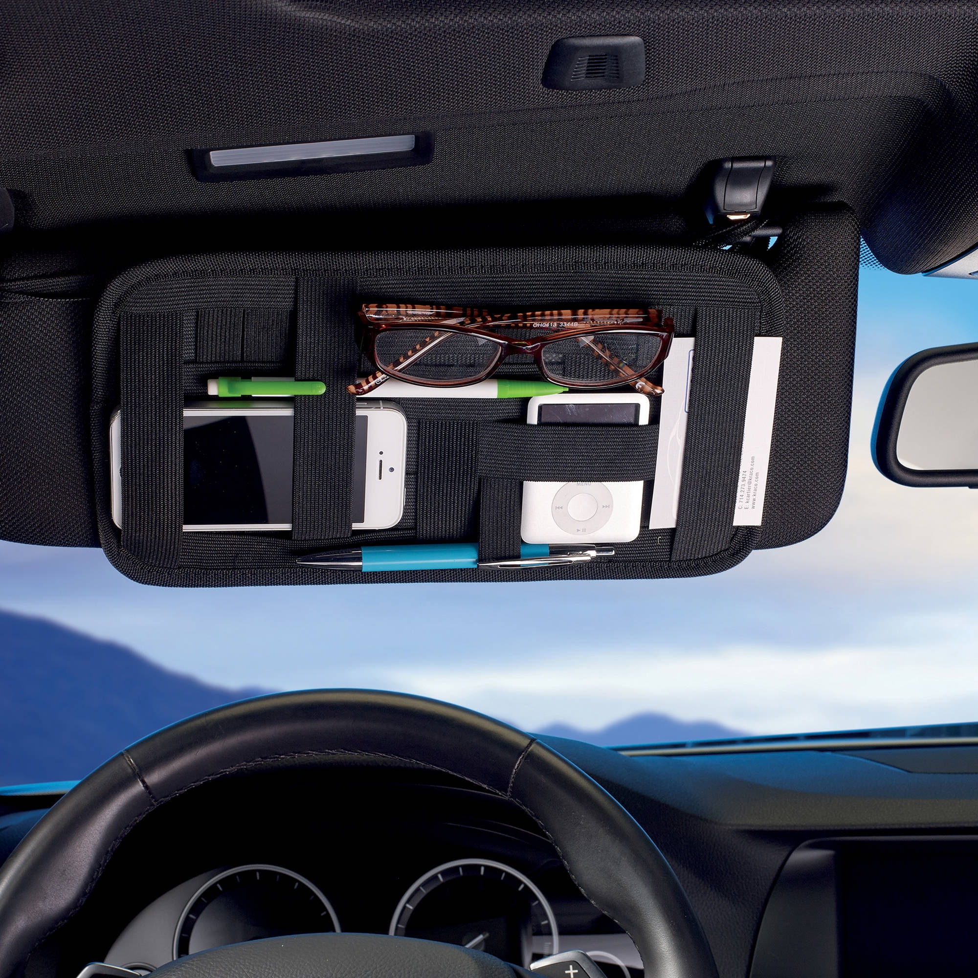 visor organizer walmart