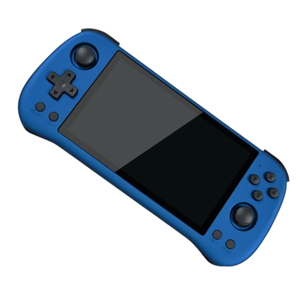 Consola de juegos 5.5ins Pantalla IPS Consola de juegos retro 720x1280 HD (Azul 16G + 128G) Likrtyny Para estrenar