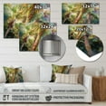 thumbnail image 4 of Designart "Palm Tree Paradise Green II" Floral Palms & Palm Trees Metal Wall Decor, 4 of 5
