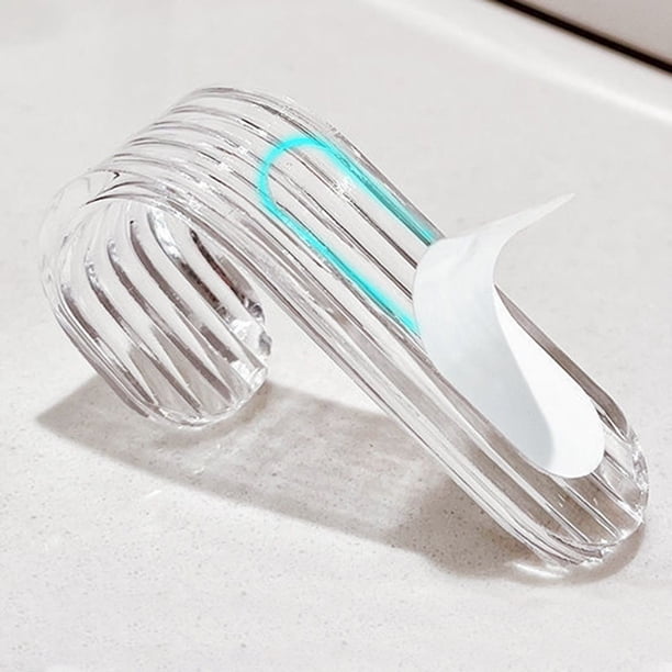 Gancho de pared Mini colgador de ropa de acrílico Ganchos de exhibición de joyería sin perforaciones (16 piezas) Libre de BPA