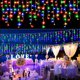 thumbnail image 4 of Street Garland On The House Christmas Decorations Ornaments LED Festoon Icicle Curtain Light Droop 0.4/0.5/0.6M EU Plug 220V, 4 of 4