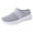 Grey, variant on Sneakers for Women Mules Walking Shoes Slip on Slides Comfortable Closed Toe Sandals
