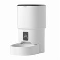 thumbnail image 2 of Automatic Cat Feeder with Camera, Smart Pet Food Dispenser with 2.4GHz WiFi, Timed Feeding Schedule, LCD Display, Video Monitoring for Cats and Dogs,Button model, 2 of 8