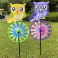 thumbnail image 6 of Twirling OwlAn1ma1Garden Ornament Feature Child Friendly Design Ground Stake, 6 of 13