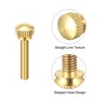 thumbnail image 4 of 2Pack Knurled Thumb Screws, M5x25mm Brass Shoulder Bolts Stepped Grip Fasteners, 4 of 5