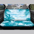 thumbnail image 3 of CHAQLIN Palm Tree Stripe Full Wrap Rear Seat Cushion Covers for Automotive Car Interior, Non-Slip Rear Seats Protectors Elastic Edge Rear Bench Seat Covers, 3 of 7