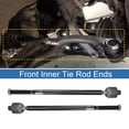 thumbnail image 3 of Unique Bargains 2pcs Front Inner Tie Rod Ends Kit Suspension Steering Tie Rod End for Ram 1500 2013-2018 Drag Link, 3 of 6