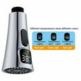 thumbnail image 5 of Kitchen Faucet Nozzle Pull Out Sink Water Tap Nozzle 2 Modes Universal LED Digital Display Faucet, 5 of 6