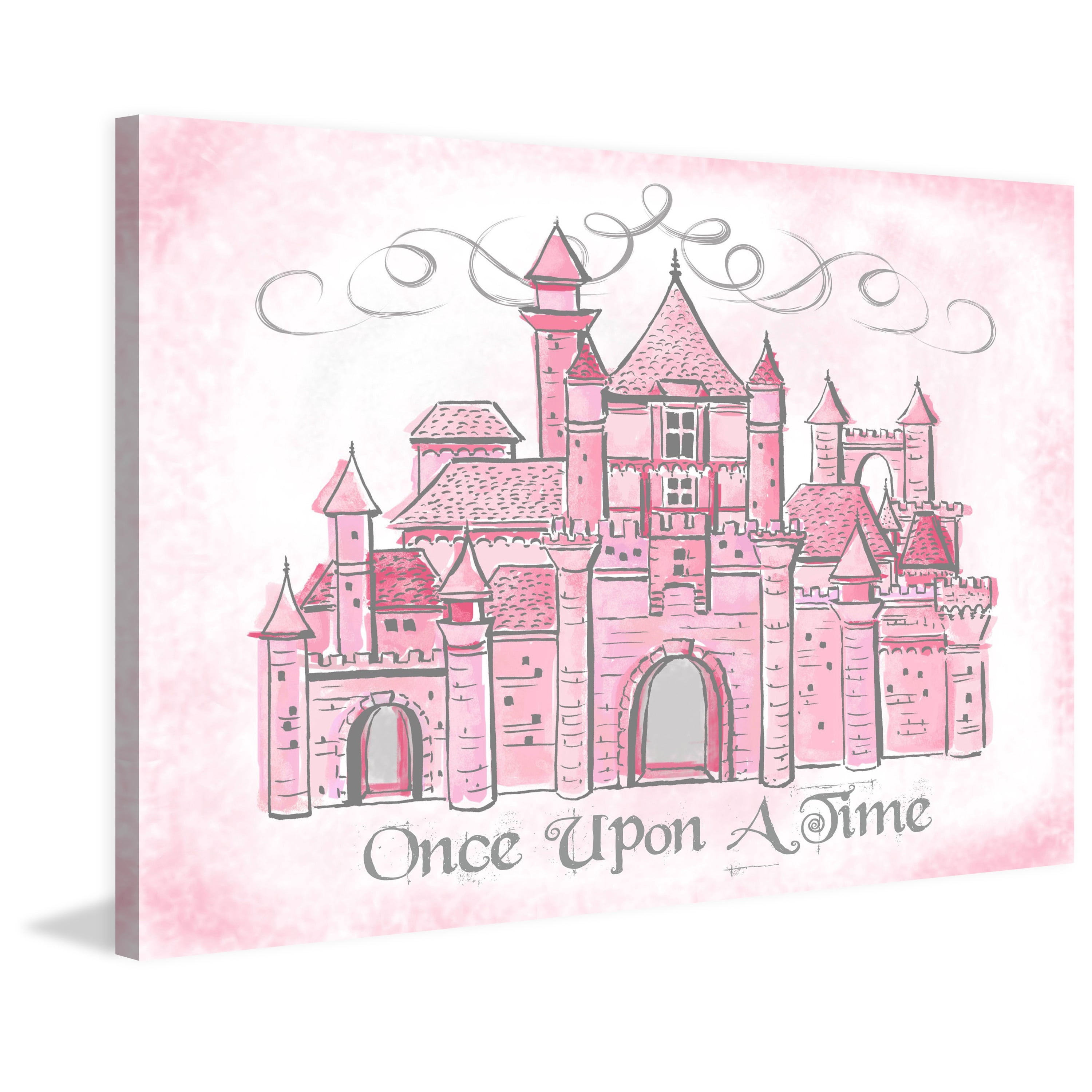 "Once Upon a Time 2" by Reesa Qualia Painting Print on Wrapped Canvas
