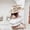 Beige, variant on HAIJIE sun hat women Womens Summer Dress Hat Wide Leaf Flower Bridal Shower Hat Sun Hats Beach Hat Summer Fedora Hats for Women Sunning Hat Roll up Visors for Women Outdoor Sunhat Womens Travel Visor