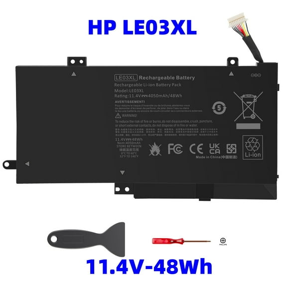 796356-005 LE03 Battery Compatible with HP Envy x360 m6-w105dx M6-W101dx W102dx W103dx W010dx Pavilion X360 13-s000 13-s084no 15-bk000 13-s120nr TPN-W113 796220-831 [11.4V/48Wh]