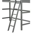 thumbnail image 5 of Gray Twin Size High Loft Bed, 5 of 9