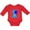 Red, variant on Inktastic 1st Birthday Boy Stars Boys Long Sleeve Baby Bodysuit