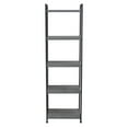 thumbnail image 4 of Household Essentials 5-Tier Tall and Narrow Decorative Item Display Bookshelf, Faux Gray Slate, 4 of 5