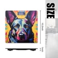 thumbnail image 2 of High Precision Body Weight Scale Smart Bathroom Scales with Large LCD Display(400lbs),Decorative for Bedroom-Vibrant Colorful Painting Of Content German Shepherd, 2 of 4