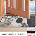 thumbnail image 3 of Brown Boho Geometric and Plant Pattern Door Rugs,Washable Non Slip Door Mats Indoor,Decorative Door Mats,Entry Mat Indoor for Entrance,Bedroom,Kitchen,Bathroom,30"x17", 3 of 6