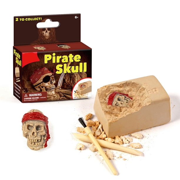 Niños Nuevo Diy Minería Pingüino Pirata Tesoro Rompecabezas Excavación Arqueológica Juguetes Para Niños Regalo Methold FN003198-01