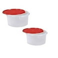 thumbnail image 1 of Tupperware Idly Dosa Flour Storage Containers Medium Size 3 litres Capacity -[Pack of 2 Pcs](Plastic), 1 of 1