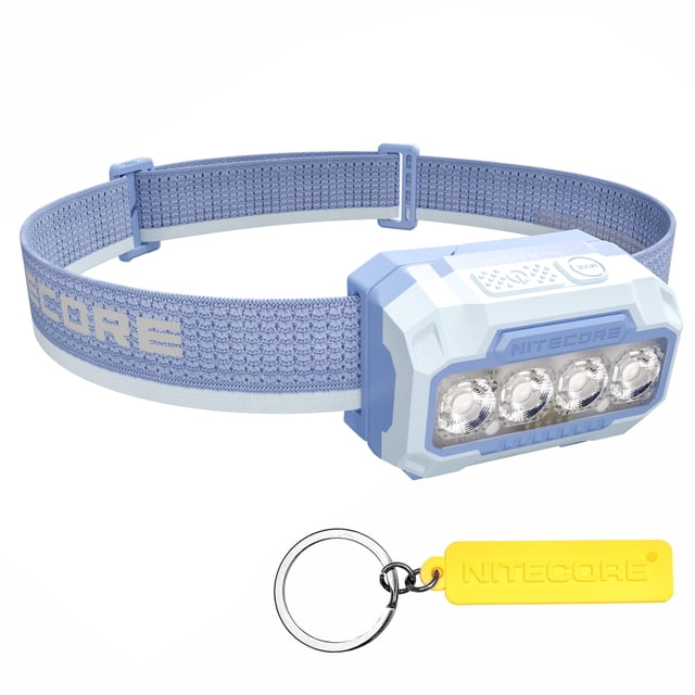 Linterna frontal Nitecore HA23 UHE 600 lúmenes ligera con pilas AAA