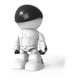 thumbnail image 2 of Cámara Fralugio Wifi Ip Full Hd 1080p Figura Robot Para Niño Blanco, 2 of 6