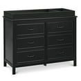 thumbnail image 5 of DaVinci Charlie 6-Drawer Double Dresser in Ebony, 5 of 10