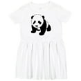 thumbnail image 3 of Inktastic Panda Bear Girls Toddler Dress, 3 of 5