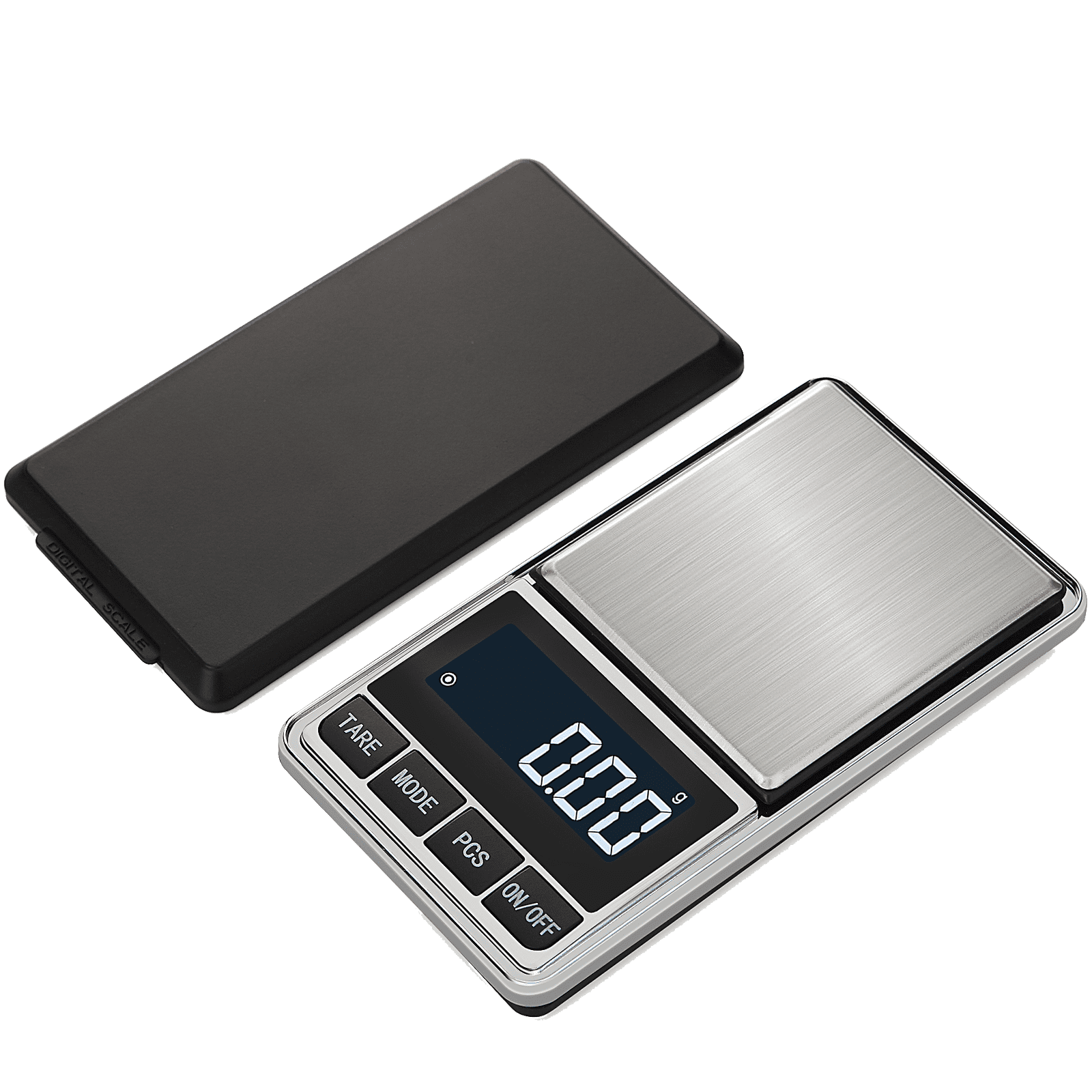 Egoelife Pocket Scale 500g/0.01g High Precision Scale Portable Digital Kitchen Scale Pocket Scale for Gold Jewelry Food Scale Mini Gram Scale with Large Backlit LCD Display Battery Included