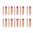 thumbnail image 2 of Pinzas De Soldadura, 10 Uds., Pinzas TIG Con 10 Uds., Accesorios De Soplete, Conector De Cobre De Soldadura Por Arco De Argón, Consumibles Para Soplete De Soldadura Por Arco, 2 of 8