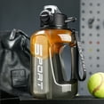 thumbnail image 4 of Large Water Bottle Jug,Plastic Water Bottle with Straw and Handle,1.5L Water Bottle Jug for Gym,Camping,Workout and Outdoors, 4 of 6