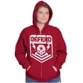 thumbnail image 4 of Defend Freedom Skull Crossbones 2A Zip Up Hoodie Men's Women's Brisco Brands L, 4 of 6