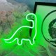 thumbnail image 4 of Letreros de luz de neón Dinosaurio MACHAO Lámpara de neón USB Luz nocturna decoración de pared para El hogar, 4 of 5