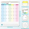 thumbnail image 3 of Calendario de Pared Dayvorax 2026-2027 22x15 cm con Papel Grueso, 3 of 7