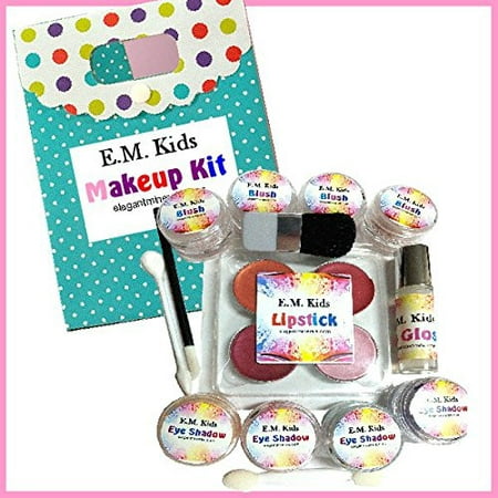 Kids Natural Makeup Kit - all Natural Non Toxic by Elegant (Best Non Toxic Makeup)