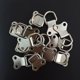 thumbnail image 3 of FOMIYES 25Ud Gancho Para Cuadros Con Doble Orificio D-Ring De Metal Color Plata Con Tornillos, 3 of 8