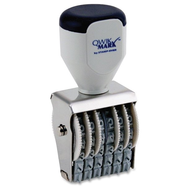 Rubber Number Stamps