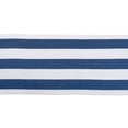 thumbnail image 4 of CC Home Furnishings Cabana Dobby Striped Cotton Table Runner - 72" - White and Nautical Blue, 4 of 8