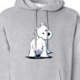 thumbnail image 3 of Inktastic Fluffybutt Westie Adult Hoodie Sweatshirt, 3 of 4