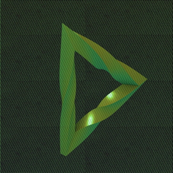 Ahgly Company Machine Washable Indoor Square Transitional Midnight Gray Area Rugs, 5' Square