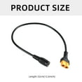 thumbnail image 5 of XT60 Female to 5.5x2.1mm Power Adapter Cable for FPV Display and Solar Panel Battery Connector Cord 32CM 12.6in, 5 of 6