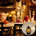thumbnail image 3 of QualitChoice Pumpkin Skull LED Pony Lantern Halloween Decoration Prop Creative Holiday Bar Party Light LED Oil Lamp Prop Dropshipping B 1Set, 3 of 6