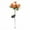 Orange, variant on Twfbrm Solar Flower Lights for Outdoor, 28" Realistic Peony Flowers LED Garden Lights, Waterproof Solar Powered Decorative Stake Lights Auto ON/Off Landscape Lights for Lawn Yard Patio Pathway