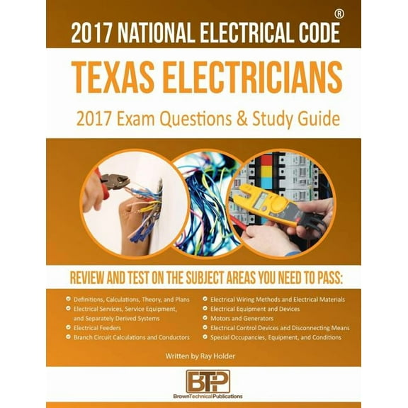Texas Electricians Practice Exams and Study Guide (Paperback)