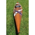 thumbnail image 2 of Wooden Kayak with White & Purple Ribbon 15 ft, 2 of 5