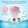 thumbnail image 2 of Attrape-fourrure pour Lessive, Attrape-Peluches en Silicone, Extracteur de Poils d'Animaux pour Lessive, Extracteur de Poils pour Machine à Laver, Attrape-Peluches Réutilisable (1 Pce, Rose), 2 of 5